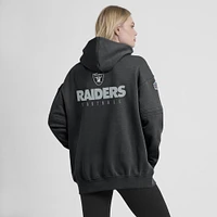 Women's Nike Black Las Vegas Raiders Sideline Club Fleece Pullover Hoodie