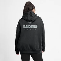 Sweat à capuche Nike Las Vegas Raiders Sideline Club Fleece noir pour femme