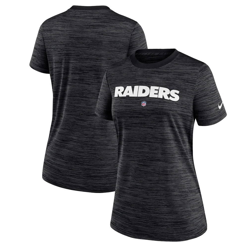 FBC RAID NOIR SU23 NFL NIKE SIDELINE TEAM SS TEE TEELADC