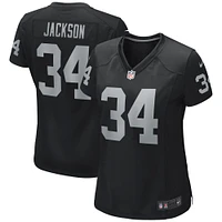 Maillot de joueur retraité Nike Bo Jackson pour femme, noir, Las Vegas Raiders Game