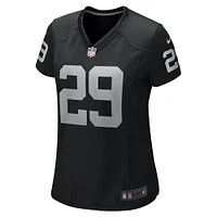 Women's Nike Christopher Smith II  Black Las Vegas Raiders Team Game Jersey