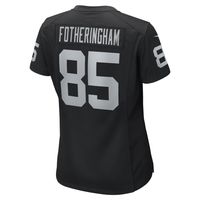 Women's Nike Cole Fotheringham Black Las Vegas Raiders Game Player Jersey