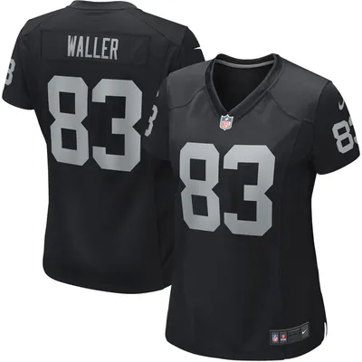 Nike Men's NFL Las Vegas Raiders Atmosphere (Darren Waller) Fashion Football Jersey in Grey, Size: Small | 22NMATMS8DF-00M