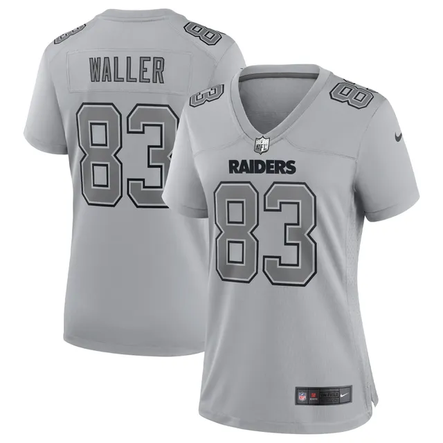 Nike Youth Nike Darren Waller Gray Las Vegas Raiders Atmosphere Game Jersey