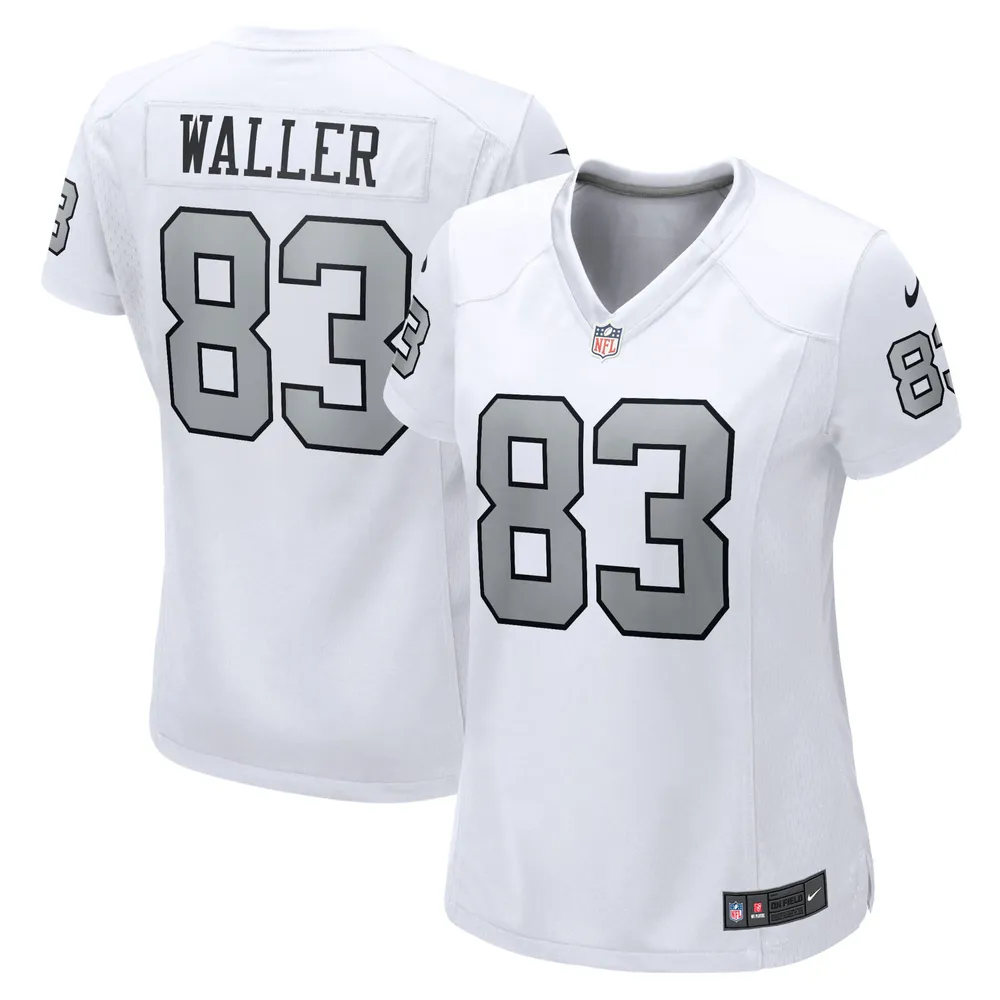 NFL Las Vegas Raiders T-Shirt for Women | Ladies American Football Short  Sleeve Grey Jersey Top | Gamer Clothing Merchandise
