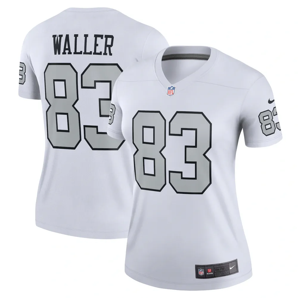 Men's Nike Darren Waller White Las Vegas Raiders Game Jersey