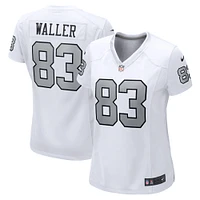 Maillot de joueur Nike Darren Waller pour femme, blanc, Las Vegas Raiders