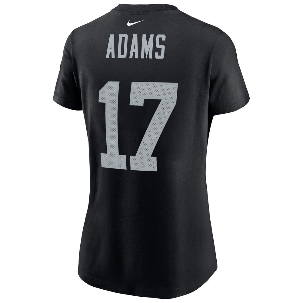 Women's Nike Davante Adams Las Vegas Raiders Player Name & Number T-Shirt