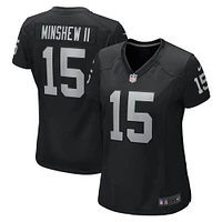 Women's Nike Gardner Minshew II  Black Las Vegas Raiders Game Jersey