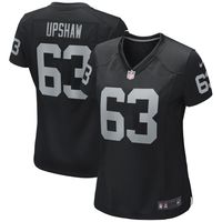 Women's Nike Gene Upshaw Black Las Vegas Raiders Game Retired Player Jersey