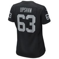 Women's Nike Gene Upshaw Black Las Vegas Raiders Game Retired Player Jersey