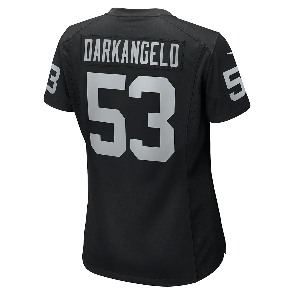 Women's Nike Isaac Darkangelo  Black Las Vegas Raiders Team Game Jersey