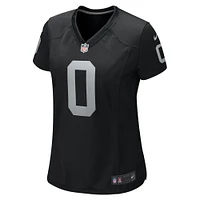 Maillot de match l'équipe Nike Las Vegas Raiders noir pour femme