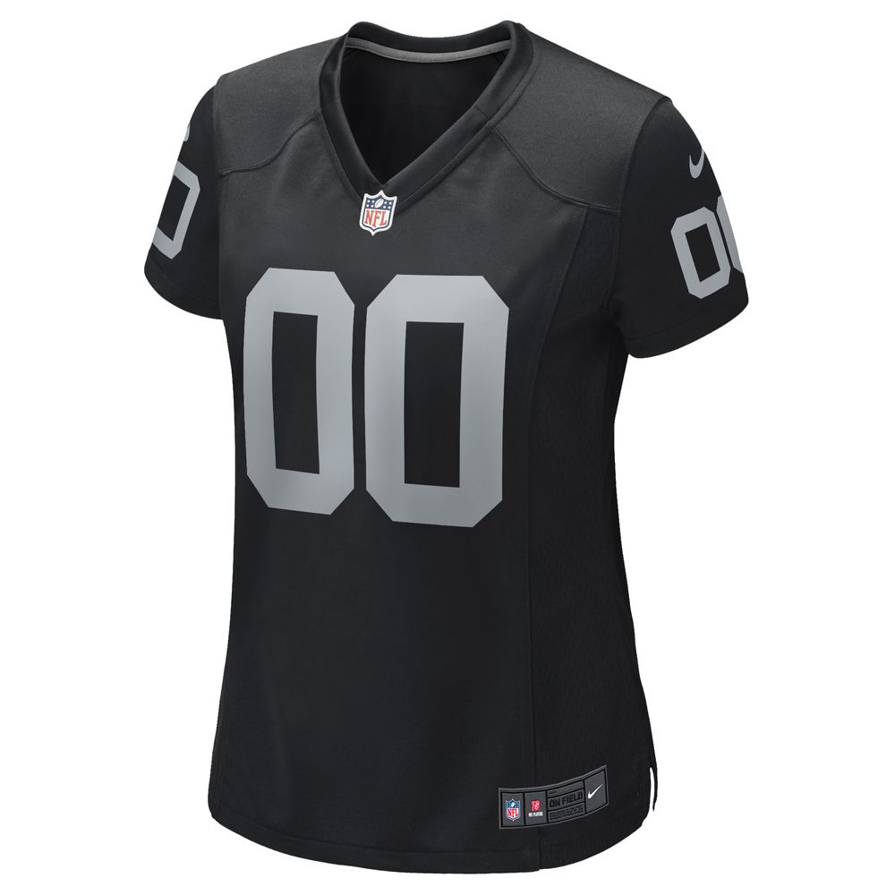 Women's Nike Jim Otto Black Las Vegas Raiders Game Retired Player Jersey