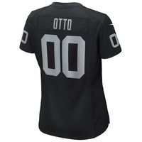 Women's Nike Jim Otto Black Las Vegas Raiders Game Retired Player Jersey