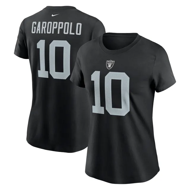 Women's Nike Jimmy Garoppolo Black Las Vegas Raiders Player Jersey Size: Large