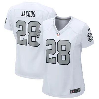 Youth Nike Josh Jacobs White Las Vegas Raiders Color Rush Game