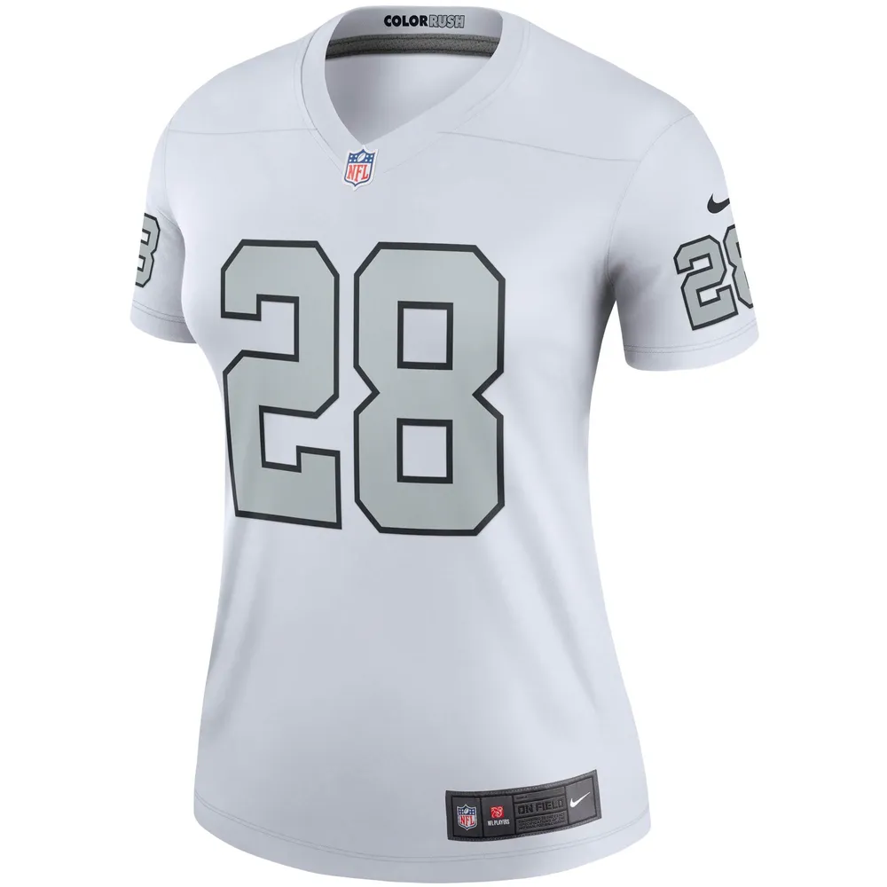 Nike Josh Jacobs Las Vegas Raiders Women's White Game Player Jersey