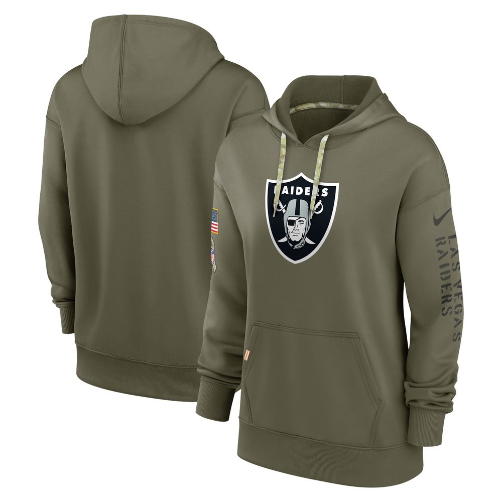 Nike Logo (NFL Las Vegas Raiders) Women's Oversized Pullover