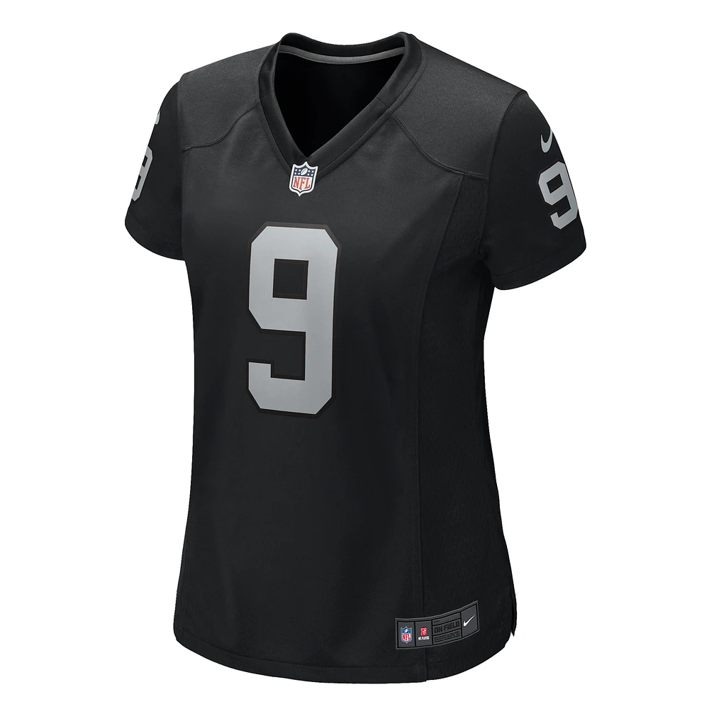 Women's Nike Tyree Wilson  Black Las Vegas Raiders Game Jersey