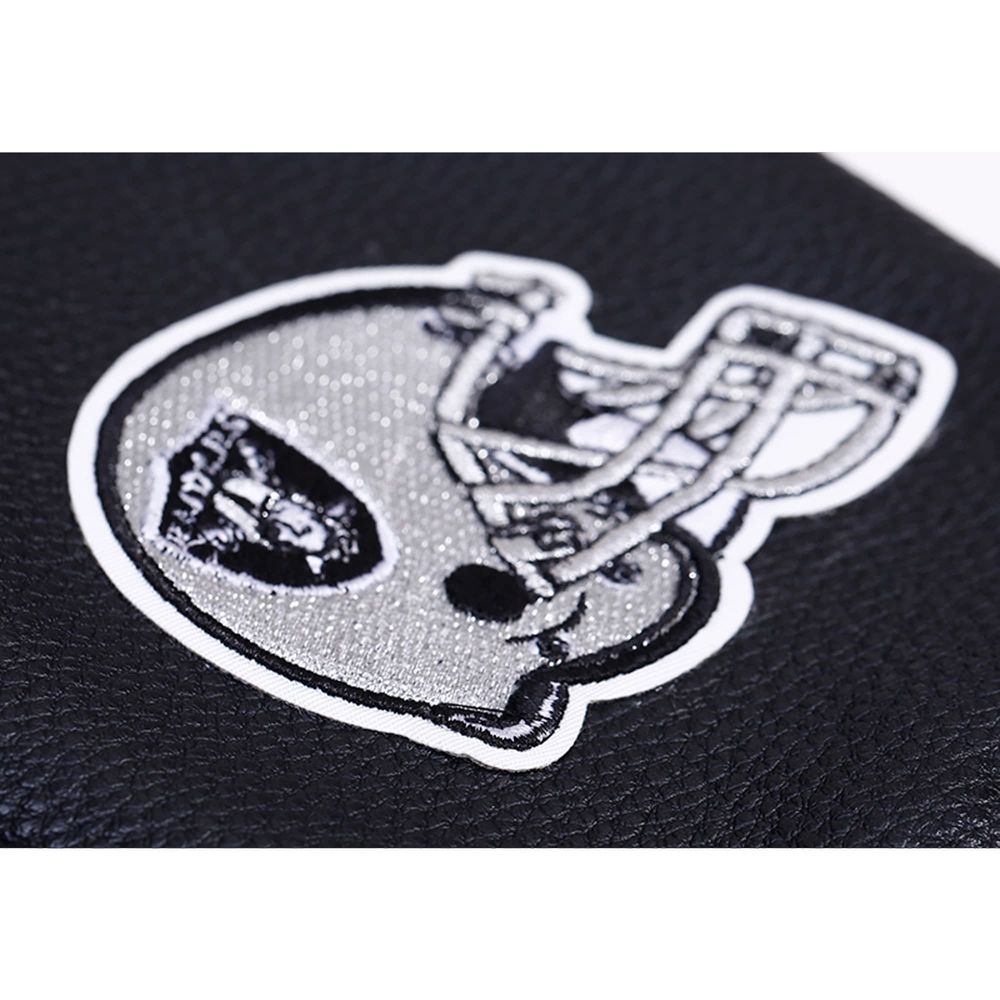 Las Vegas Raiders Pro Standard Mash Up Logo Varsity Jacket
