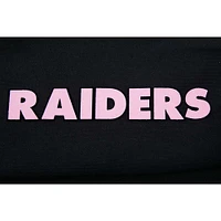 Sweat à capuche en molleton néon Pro Standard pour femmes, noir, Las Vegas Raiders