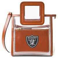 Mini sac Shirley transparent STAUD Las Vegas Raiders pour femme