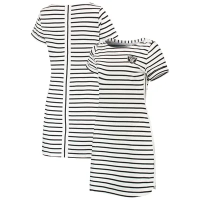 Boston Red Sox Tommy Bahama Women's Jovanna Striped Tri-Blend Dress - White