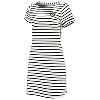 Women's Tommy Bahama White Las Vegas Raiders Tri-Blend Jovanna Striped Dress