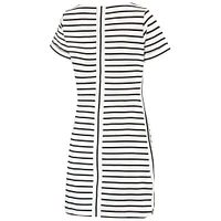 Robe rayée Jovanna Tri-Blend des Raiders de Las Vegas Tommy Bahama pour femme, blanche