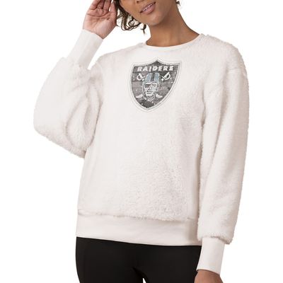 Atlanta Falcons Touch Women's Milestone Tracker Pullover Sweatshirt - White