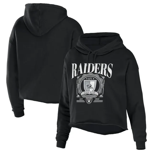 Lids Las Vegas Raiders WEAR by Erin Andrews Women's Oversized Pullover  Sweatshirt - White