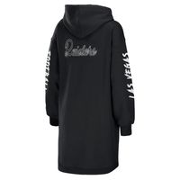 Women's WEAR by Erin Andrews Black Las Vegas Raiders Hoodie Dress