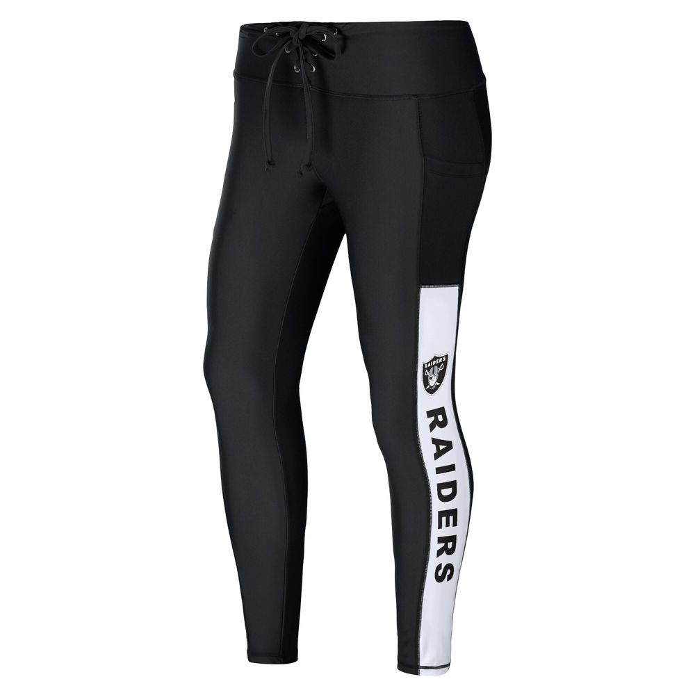 Women's WEAR by Erin Andrews Black Las Vegas Raiders Leggings