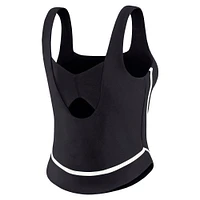 Women's WEAR by Erin Andrews Black Las Vegas Raiders Square Neck Tank Top