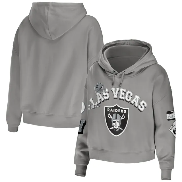 Women's WEAR by Erin Andrews Heathered Gray Las Vegas Raiders Plus Size  Sweatpants