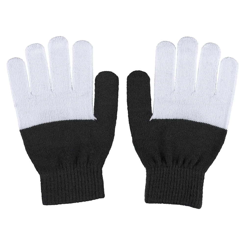 Women's WEAR by Erin Andrews Las Vegas Raiders Color-Block Gloves