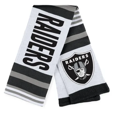 Écharpe rayée en jacquard WEAR by Erin Andrews Las Vegas Raiders pour femmes