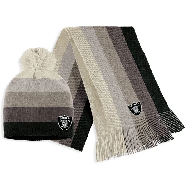 WEAR by Erin Andrews Women's Las Vegas Raiders Striped Scarf and