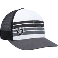 Casquette snapback Las Vegas Raiders Cove '47 blanche/anthracite pour jeune