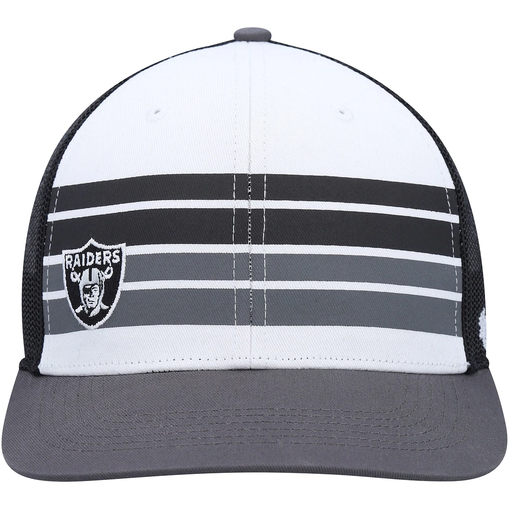 Casquette snapback Las Vegas Raiders Cove '47 blanche/anthracite pour jeune