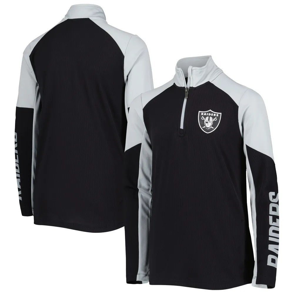 Lids Las Vegas Raiders Antigua Fortune Big & Tall Quarter-Zip