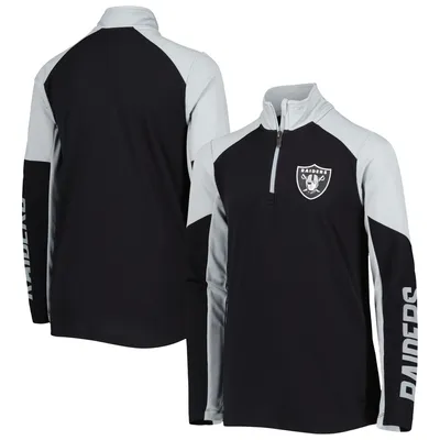 Lids Las Vegas Raiders Starter The Reliever Raglan Full-Snap