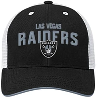 Casquette snapback noire Las Vegas Raiders Core Lockup pour jeune