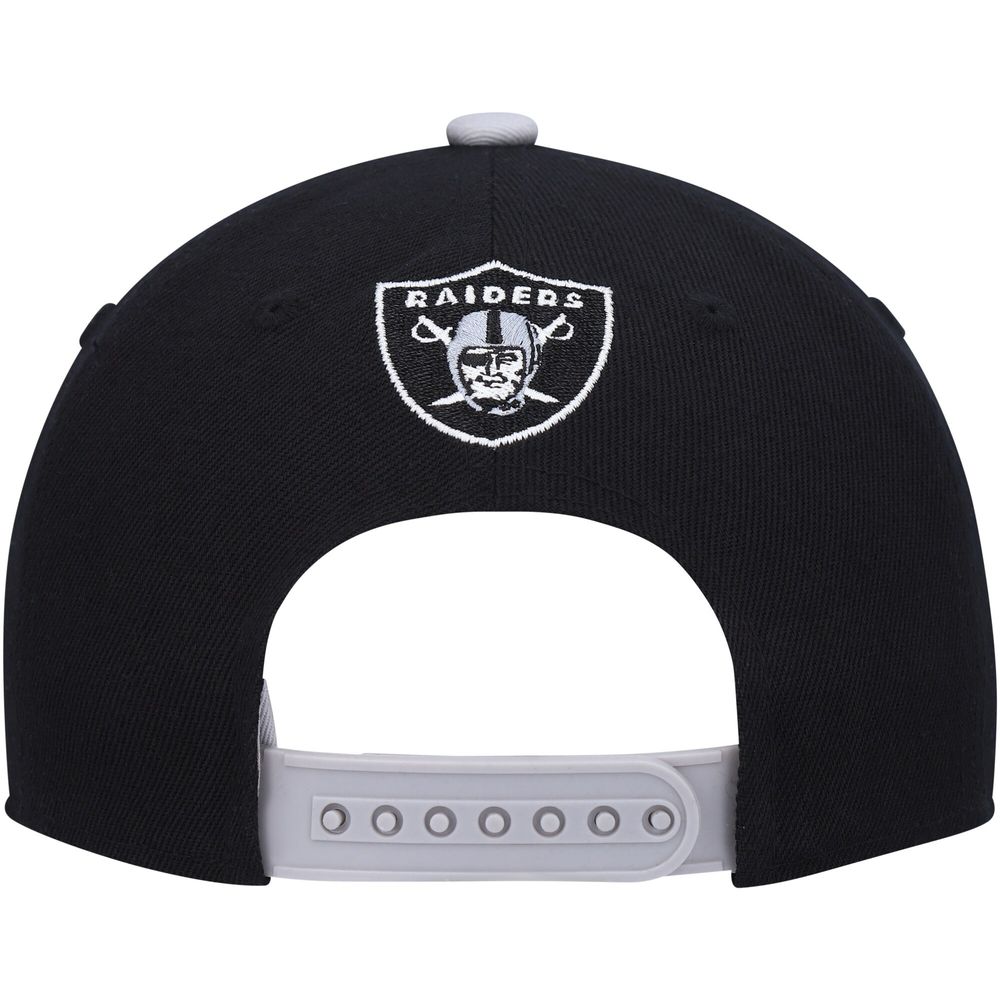 Youth New Era Black Las Vegas Raiders 2023 NFL Crucial Catch Cuffed Knit Hat