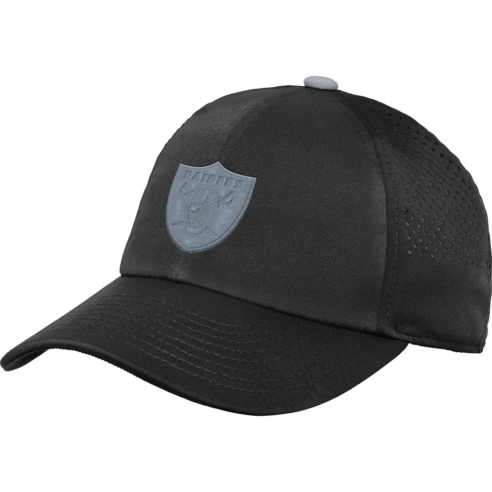 Casquette réglable noire Las Vegas Raiders Tailgate pour jeune