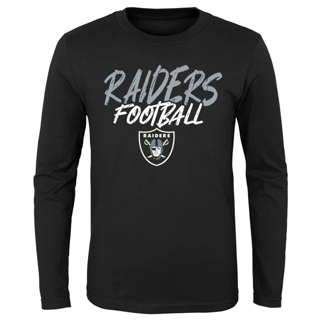 Men's Fanatics Branded Black Las Vegas Raiders One Two Long Sleeve T-Shirt  