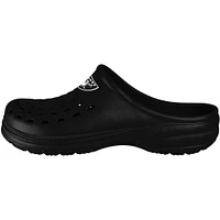 Youth FOCO Black Las Vegas Raiders Sunny Day Clogs