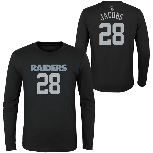 : NFL Youth Team Color Mainliner Player Name and Number Long  Sleeve Jersey T-Shirt : Sports & Outdoors