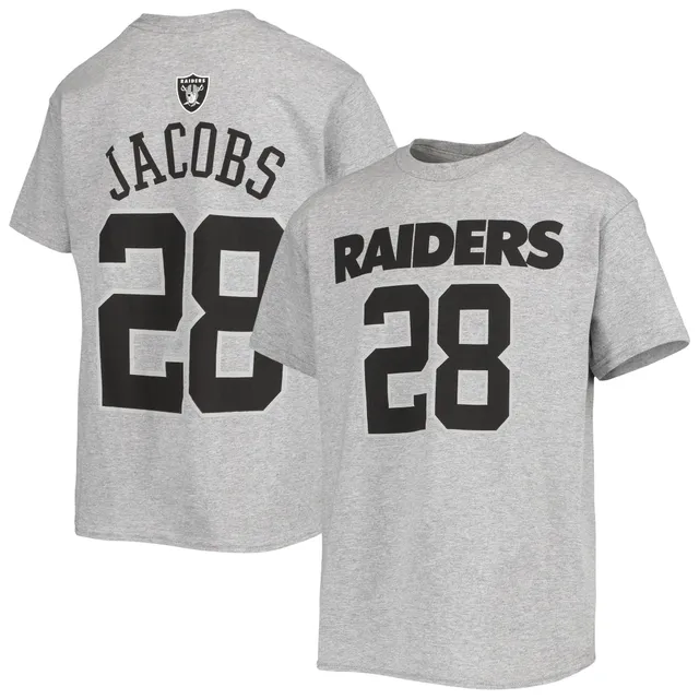 Men's Fanatics Branded Josh Jacobs Black Las Vegas Raiders Player Jersey 